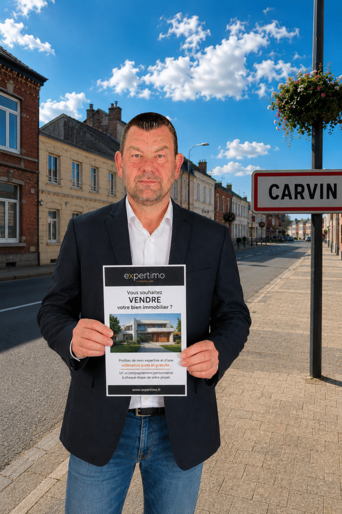 Frédéric KRYSZKE, expertimo, distribution de tracts à carvin 2