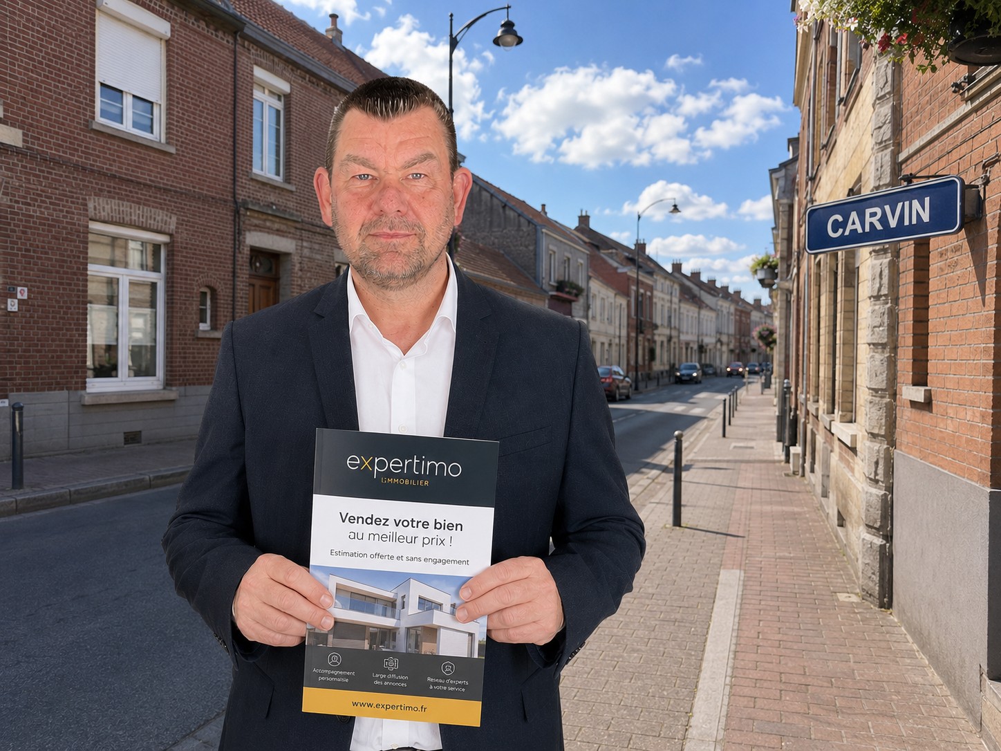 Frédéric Kryszke, conseiller immobilier à Carvin
